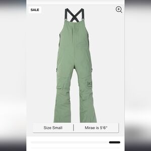 Burton Gore Tex 2L [ak] Kimmy Bibs Nwt